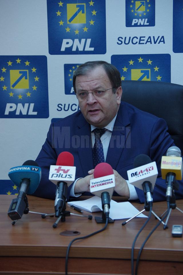 Președintele Organizaţiei Judeţene Suceava a PNL, Gheorghe Flutur