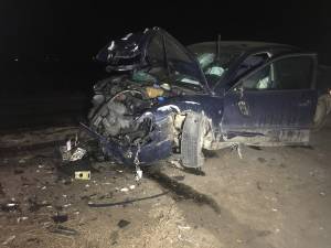 Accident violent, cu trei maşini implicate, provocat de un şofer băut