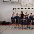 Echipa de minihandbal mixt a Școlii „Ion Creangă” Suceava, coordonată de profesorii Alexandrina Jijie și Daniel Ceobanu