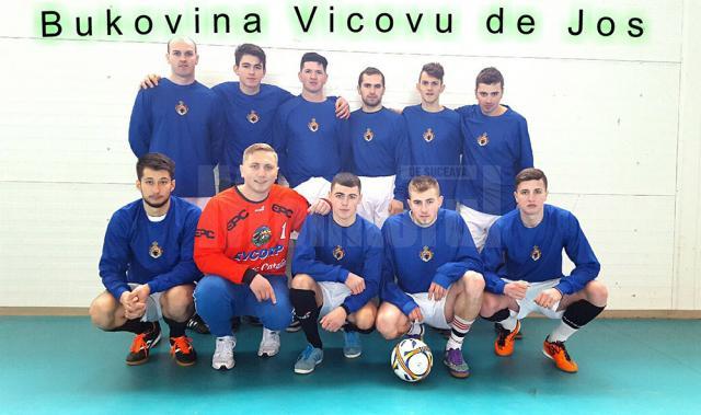 Bukovina Vicovu de Jos ocupă locul 7 în Liga a II-a de futsal