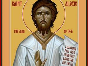 Sfântul Alexie, supranumit "omul lui Dumnezeu"