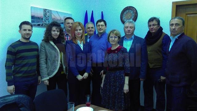 Maricela Cobuz s-a întâlnit cu reprezentanţii PSD din Consiliul Local Suceava