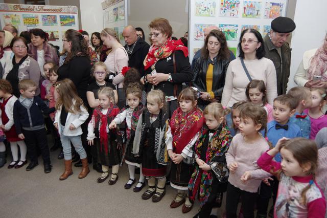 Cele mai bune creaţii ale preşcolarilor realizate în cadrul Concursului „Penelul Fermecat”, faza judeţeană, premiate la Muzeul Bucovinei