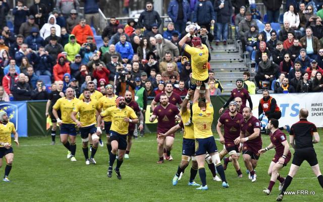 România a învins Georgia după şapte ani de pauză şi a câştigat trofeul Rugby Europe