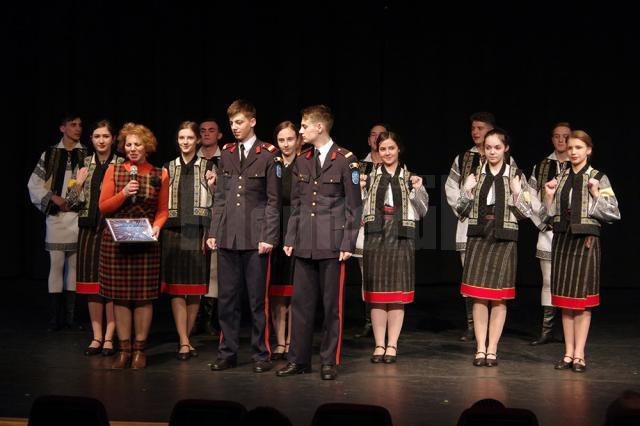Elevi de la Colegiul Naţional Militar „Ştefan cel Mare” Câmpulung Moldovenesc