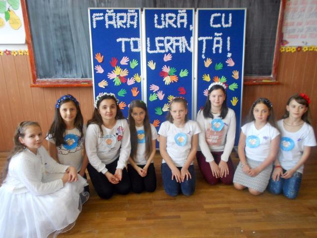 "Fără ură, cu toleranţă!", la Şcoala Gimnazială Nr. 1 Iaslovăţ