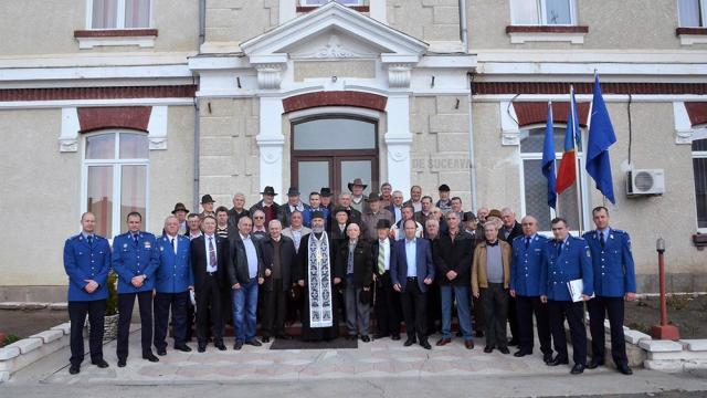 Jandarmii din Fălticeni au sărbătorit „Ziua Veteranilor Unității”