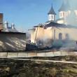 Incendiul la prăznicarul bisericii din Şaru Dornei