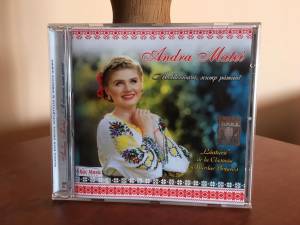 „Moldovioară, scump pământ”, primul album muzical al tinerei interprete Andra Ioana Matei