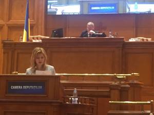 Maricela Cobuz a vorbit în Parlament despre efectele depresiei în rândul populaţiei
