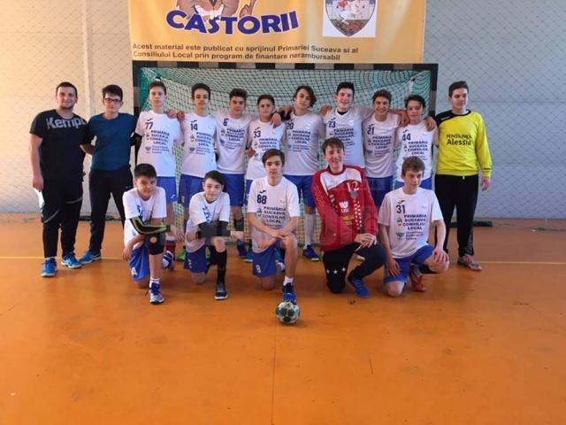Echipa de handbal juniori III CSU Suceava s-a calificat la turneul semifinal II