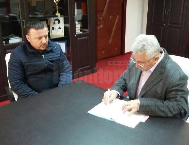 Primarul Sucevei a semnat un acord care dă acces la atragerea a 40 de milioane de euro