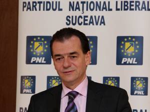 Ludovic Orban a anunţat la Suceava că l-ar onora susţinerea liberalilor din judeţ