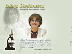 Un plic filatelic aniversar dedicat acad. Maya Simionescu