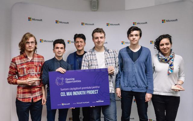 Premiul pentru cel mai inovativ proiect a fost adjudecat de echipa „DriveVision”, de la Colegiul ""Petru Rareș"
