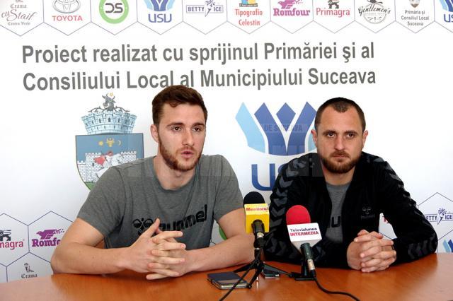 Studenții speră să câștige prima confruntare din play-out, cu CSM Focșani