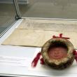 Documente originale din timpul domniei lui Ștefan cel Mare, expuse în Sala Tronului din incinta Muzeului de Istorie