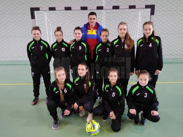 Echipa Școlii „Dimitrie Onciul” din Straja