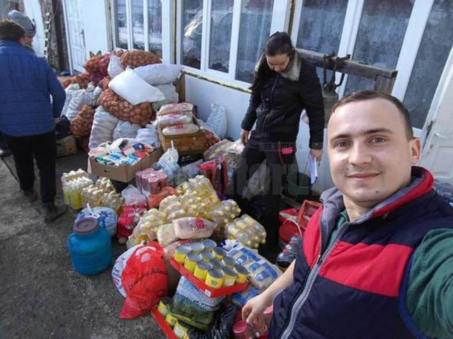 Campania de ajutorare inițiată de Andrei Viorel a căpătat proporţii remarcabile
