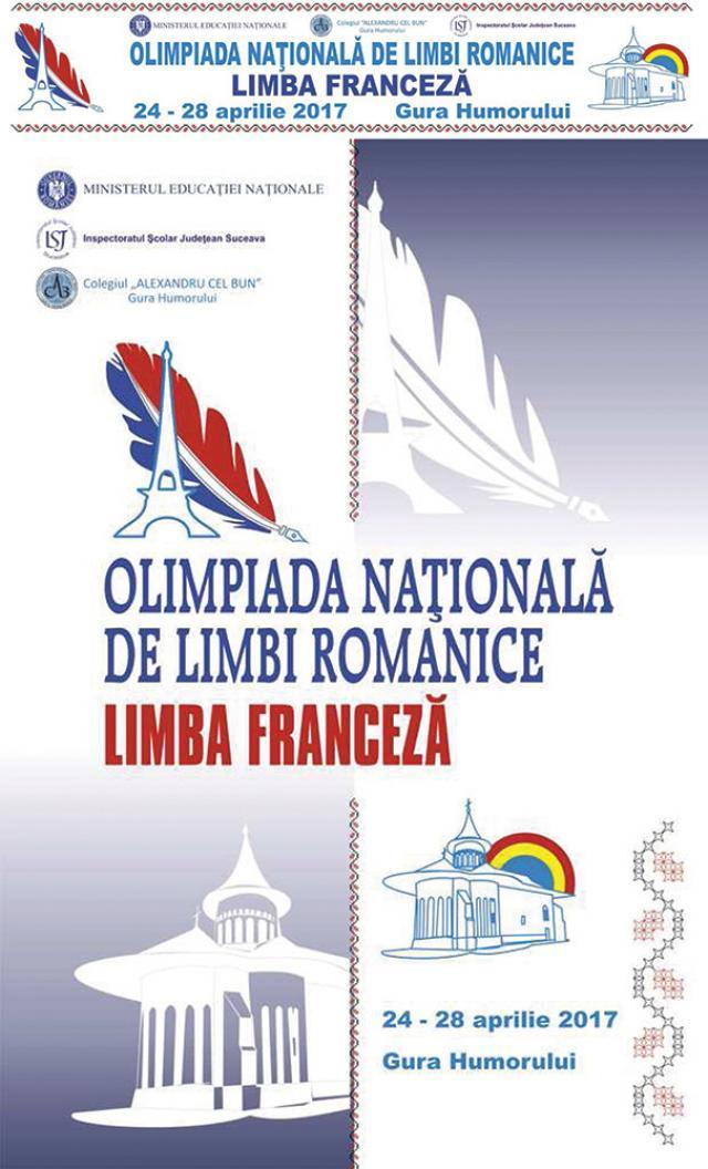 Peste 400 de elevi şi profesori din ţară participă la Olimpiada Naţională de Franceză, de la Gura Humorului