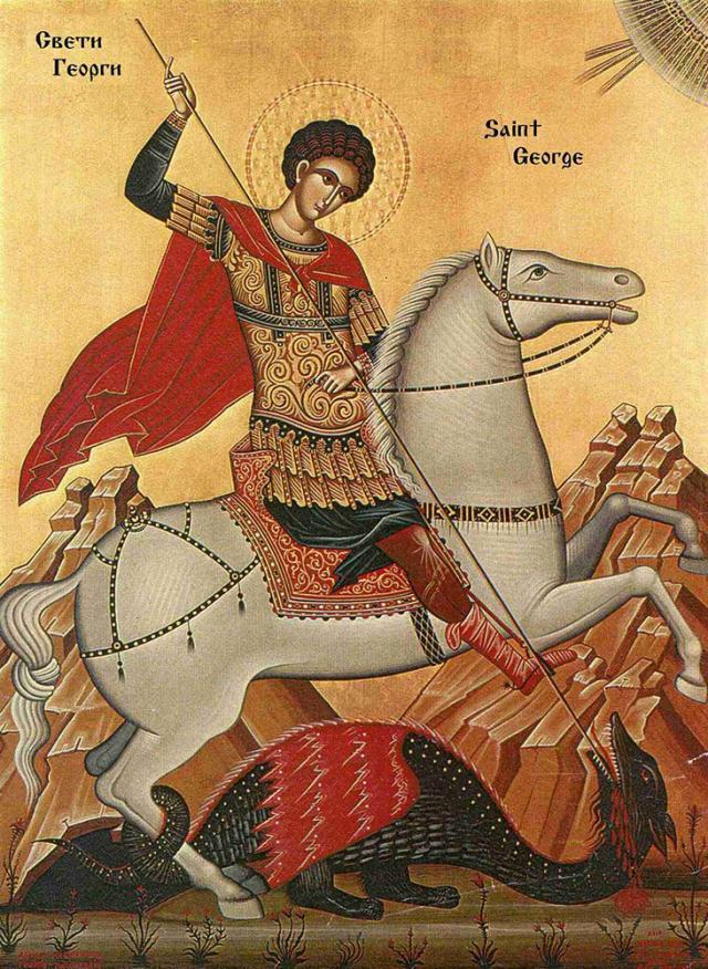Sf. Mucenic Gheorghe, sfântul martir purtător de biruinţă