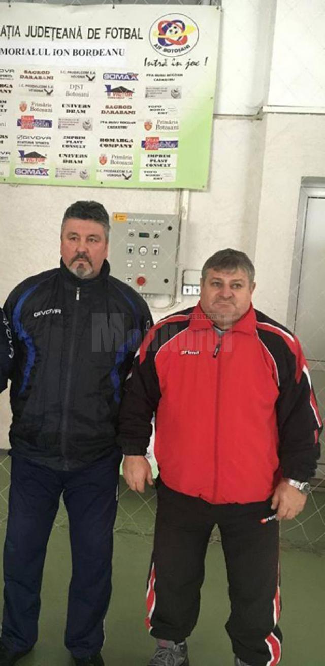 Victor Găluşcă şi Radu Caşuba antrenează la Darabani
