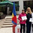 Antrenoarea Erzilia âmpău alături de cele două sportive din Câmpulung Moldovenesc, Diana Vaman și Andreea Doroftei