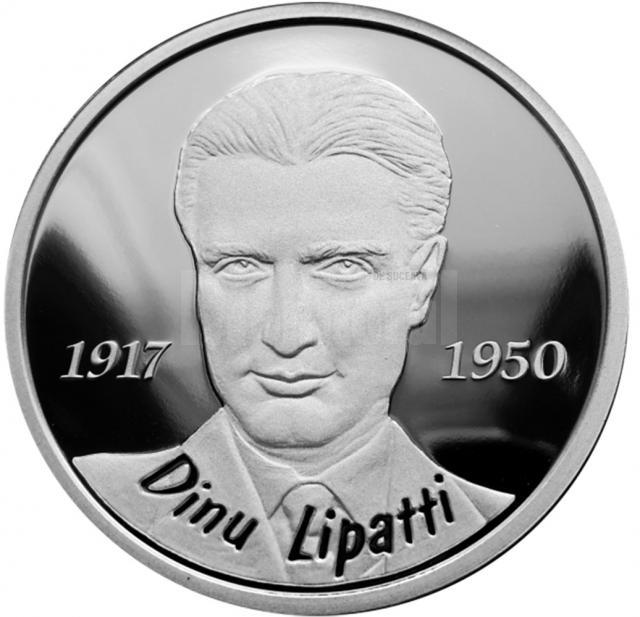 Banca Naţională a României a lansat o emisiune numismatică dedicată centenarului nașterii pianistului și compozitorului Dinu Lipatti