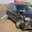 Dacia Logan MCV a intrat în coliziune cu Loganul care pornise manevra de întoarcere