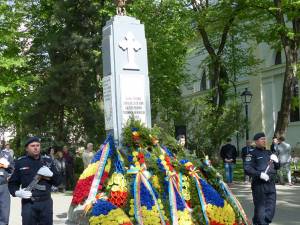 La Monumentul Eroilor Români au fost depuse coroane de flori în memoria acestora