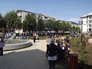 Parcul Copilului a fost inaugurat în urmă cu trei ani, în Burdujeni, fiind prima zona de agrement pentru locuitorii acestui cartier