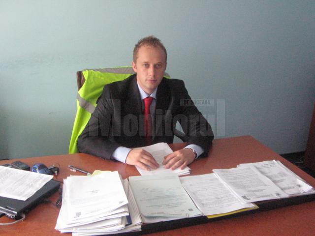 Florin Homiuc, unul dintre cei doi inspectori ISCTR aflaţi în timpul serviciului