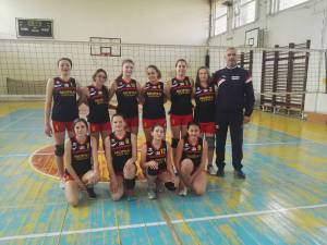 Echipa de volei fete a Școlii Gimnaziale „Ion Creangă” Suceava