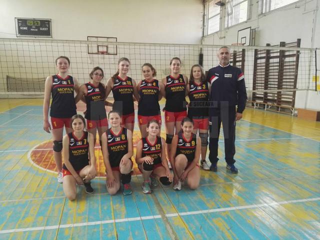 Echipa de volei fete a Școlii Gimnaziale „Ion Creangă” Suceava