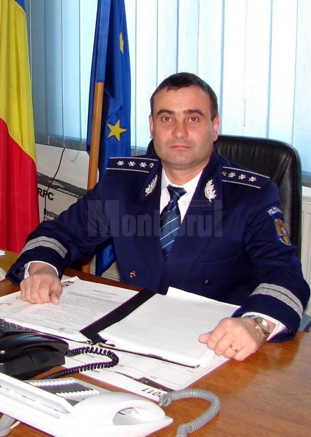 Dorel Aicoboae este la şefia IPJ Suceava după ce a fost împuternicit în noiembrie 2016