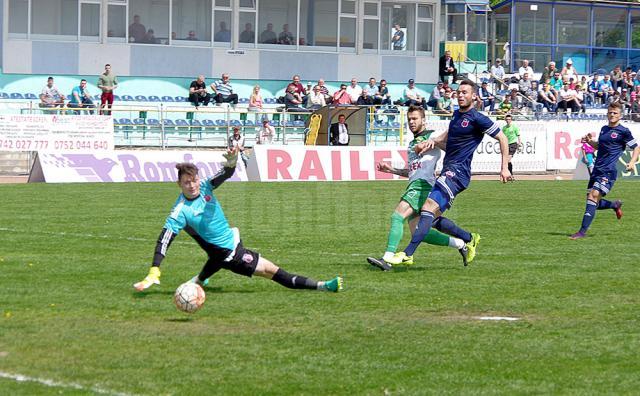 Cerlincă a marcat al doilea gol al Forestei Suceava