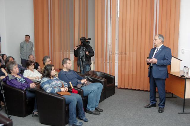 Dumitru Prunariu, pentru prima dată la Observatorul Astronomic al USV