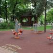 Spaţiul de fitness din Parcul Central al Sucevei