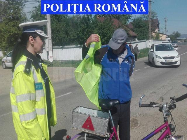 Acţiune de prevenire şi combatere a accidentelor în care sunt implicaţi biciclişti