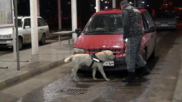 Controalele amănunţite ale vameşilor și folosirea câinilor special antrenaţi pentru depistarea tutunului ascuns în maşini, au descurajat tranzitarea cu marfă prin Vama Siret