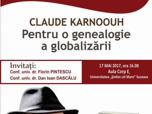 Antropologul francez Claude Karnoouh, miercuri, la Universitatea „Ştefan cel Mare”