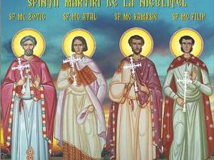 Sfintele Moaşte ale Sfinţilor Mucenici Zotic, Atal, Camasie şi Filip vor fi aduse la Biserica „Sf. Constantin și Elena” - Parohia Straja II