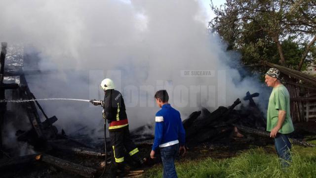 Incendiul a produs pagube mari