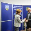 Prefectul de Suceava, Mirela Adomnicăi, și E.S. Marcin Wilczek, Ambasadorul Republicii Polone în România