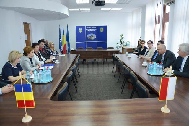 Prefectul de Suceava s-a întâlnit, ieri, cu ambasadorul Poloniei, E.S. Marcin Wilczek