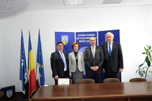 Prefectul de Suceava s-a întâlnit, ieri, cu ambasadorul Poloniei, E.S. Marcin Wilczek