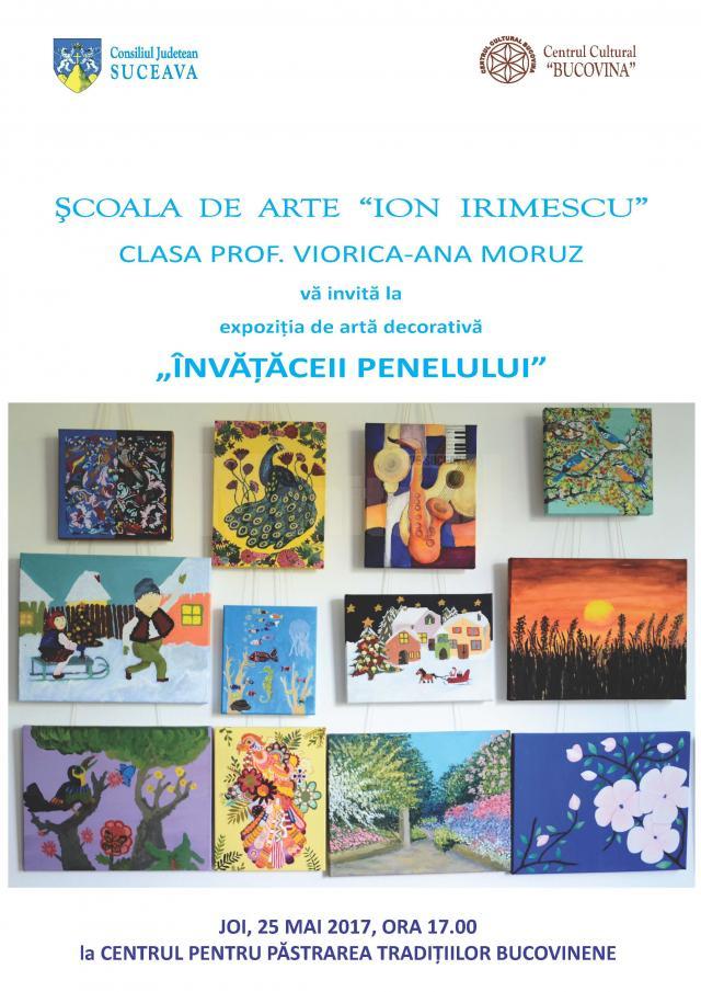 Expoziția „Învățăceii penelului”