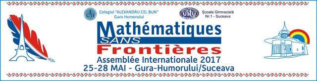 Competiția „Mathématiques sans frontières”, în luna mai