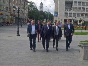 Cristian Bușoi a venit la Suceava pentru a-și prezenta moţiunea cu care va candida pentru preşedinţia PNL