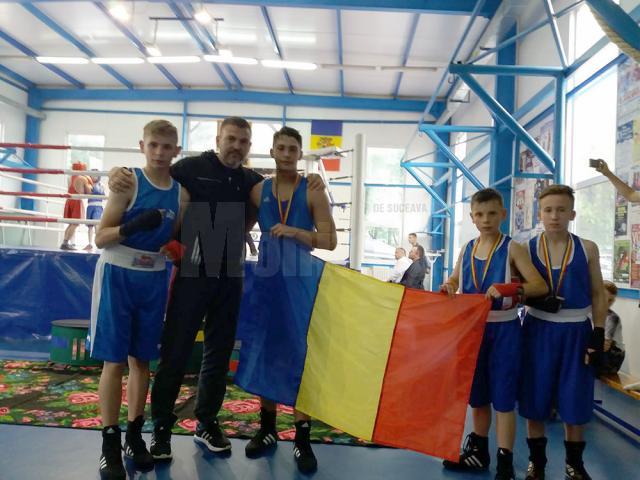 Delegația suceveană prezentă la turneul din Republica Moldova